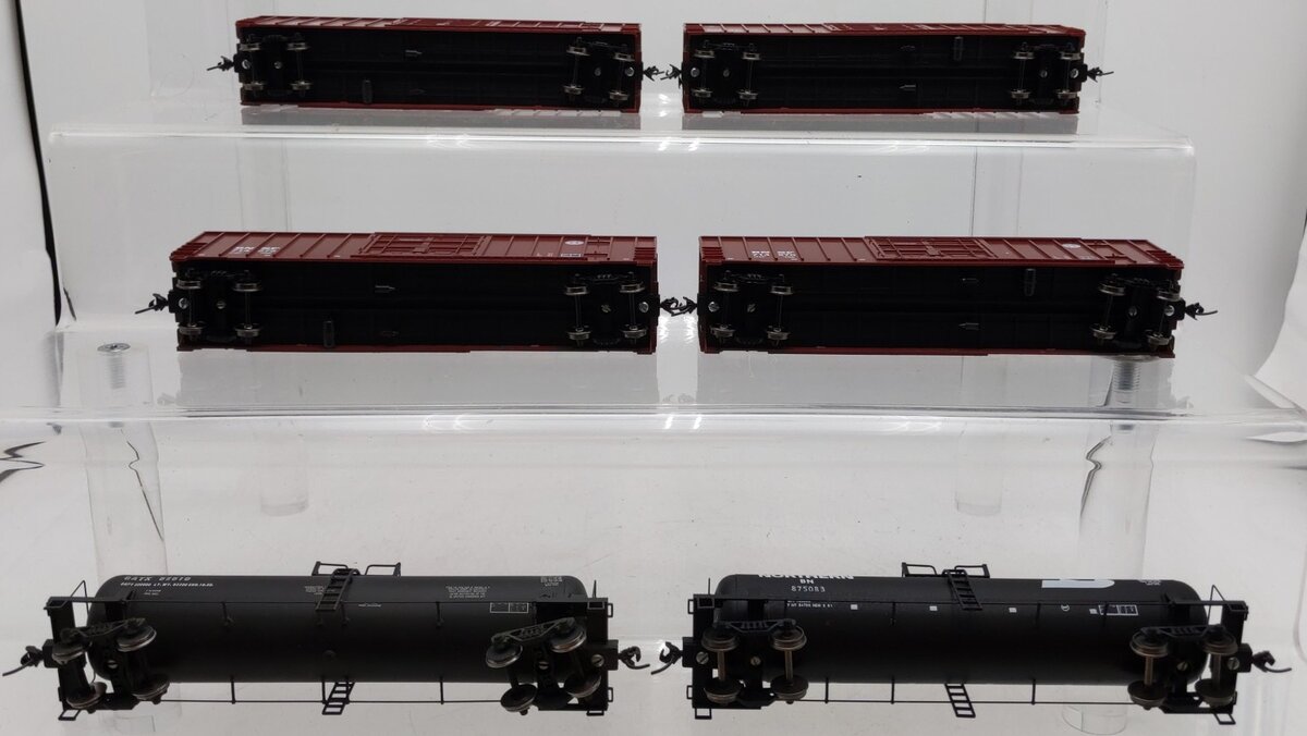 Roundhouse HO Scale Freight Cars #714270,714269,875086,713086,875083,714275 [6] EX/Box