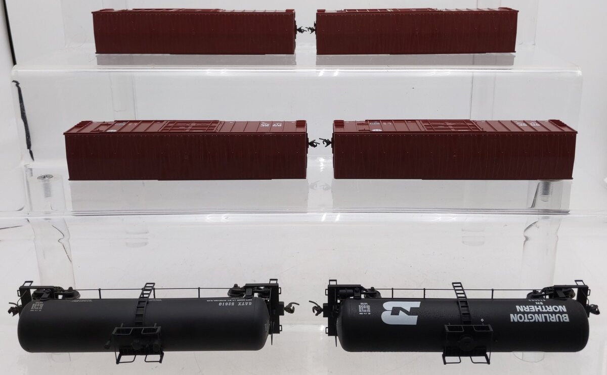 Roundhouse HO Scale Freight Cars #714270,714269,875086,713086,875083,714275 [6] EX/Box