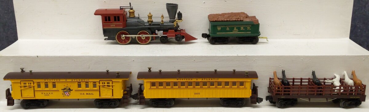 Lionel 1800 Vintage O 1862 "General" Set w/1865,1866,1877 VG/Box