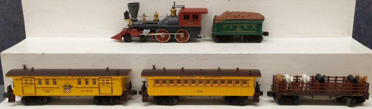 Lionel 1800 Vintage O 1862 "General" Set w/1865,1866,1877 VG/Box