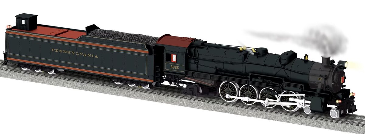 Lionel 2431400 O Gauge BTO M1 Pennsylvania RR Steam Locomotive #6855 LN/Box