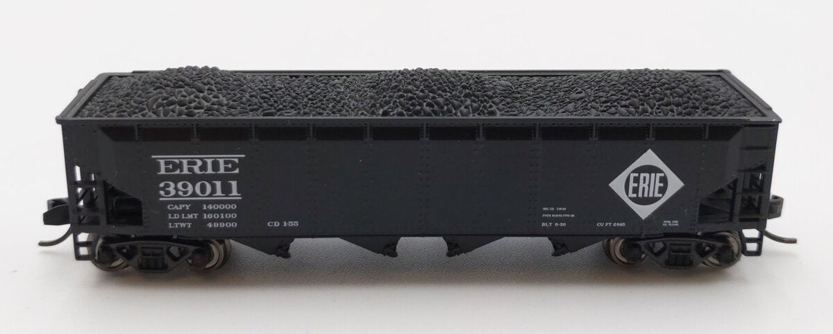 Broadway Limited 3191 N Erie ARA 70-Ton 4-Bay Hopper w/Load #39011 NEW