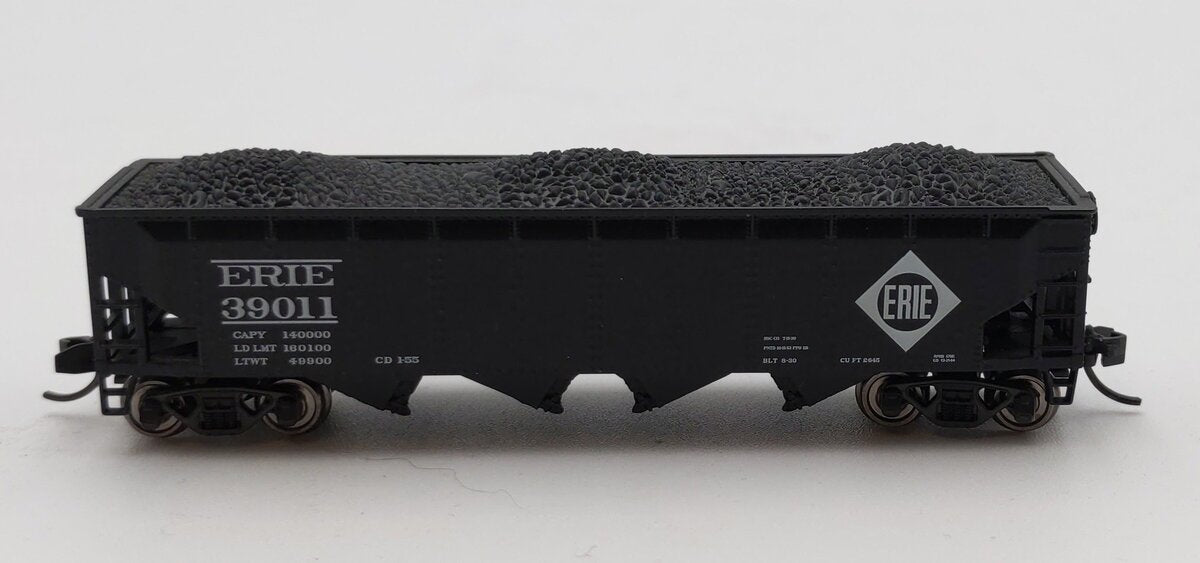Broadway Limited 3191 N Erie ARA 70-Ton 4-Bay Hopper w/Load #39011 NEW