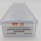 Micro Trains 11100220 N DRGW 89' Tri-Level Enclosed Autorack #810419 LN/Box