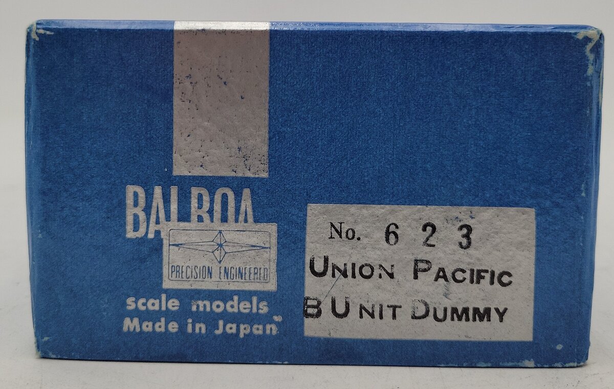 Balboa 623 HO BRASS Union Pacific B Unit Dummy EX/Box