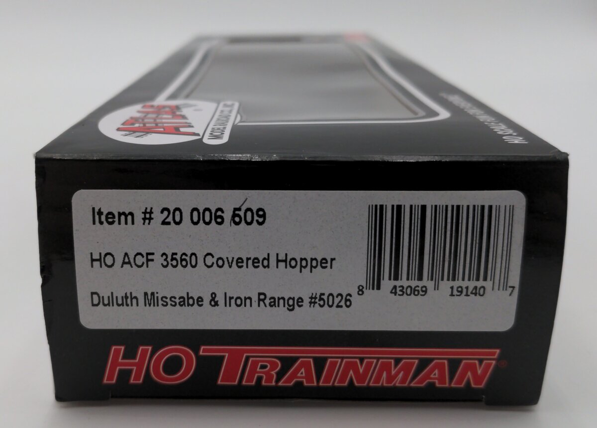 Atlas 20006509 HO Duluth Missabe Iron & Range TMAN ACF 3560 Covered Hopper #5026