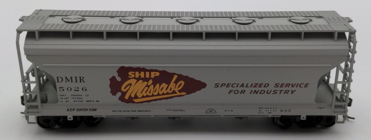Atlas 20006509 HO Duluth Missabe Iron & Range TMAN ACF 3560 Covered Hopper #5026