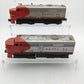 Lionel 212 Vintage O Santa Fe Alco AA Diesel Locomotive Set VG