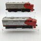 Lionel 212 Vintage O Santa Fe Alco AA Diesel Locomotive Set VG