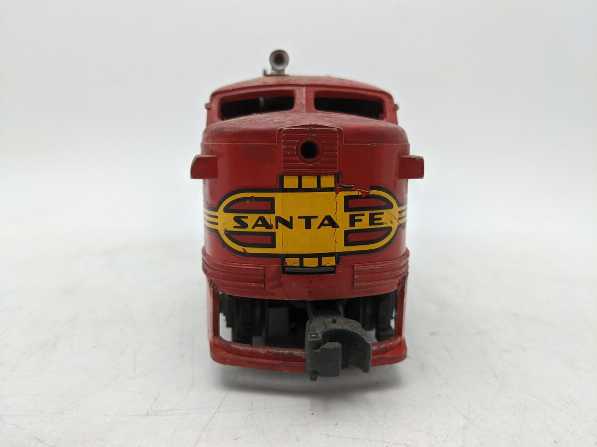 Lionel 218 Vintage O Santa Fe Alco Powered A Diesel Locomotive VG