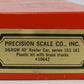 Precision Scale Company 10642 HO DRGW 40' Reefer 150-161 Kit NIB