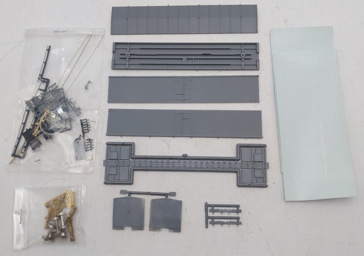 Precision Scale Company 10642 HO DRGW 40' Reefer 150-161 Kit NIB