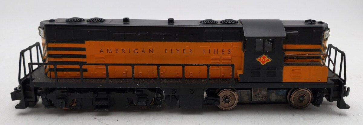American Flyer 374 Vintage S Texas & Pacific GP-7 Non-Powered Diesel Locomotive VG