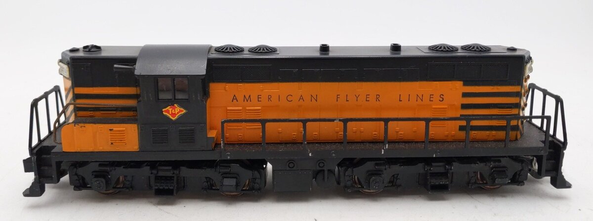 American Flyer 374 Vintage S Texas & Pacific GP-7 Non-Powered Diesel Locomotive VG