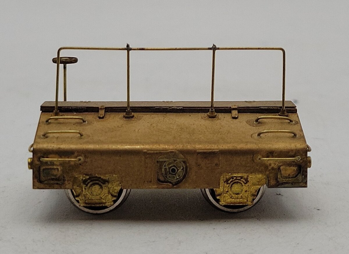 Hallmark Models HO Scale Brass 80,000 Test Weight Car EX/Box