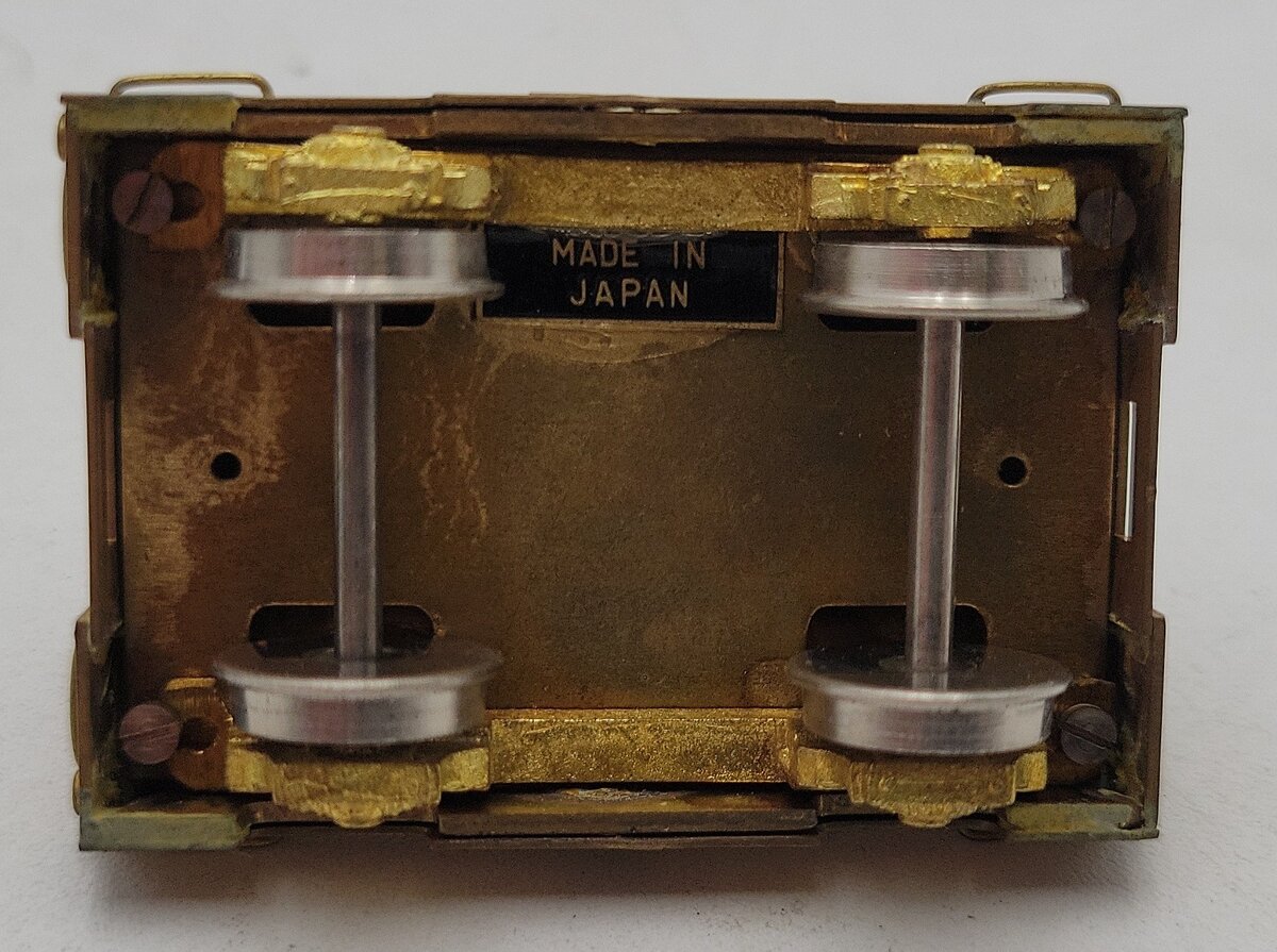 Hallmark Models HO Scale Brass 80,000 Test Weight Car EX/Box