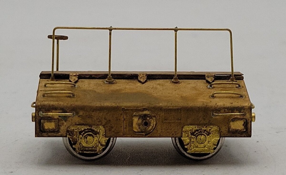 Hallmark Models HO Scale Brass 80,000 Test Weight Car EX/Box