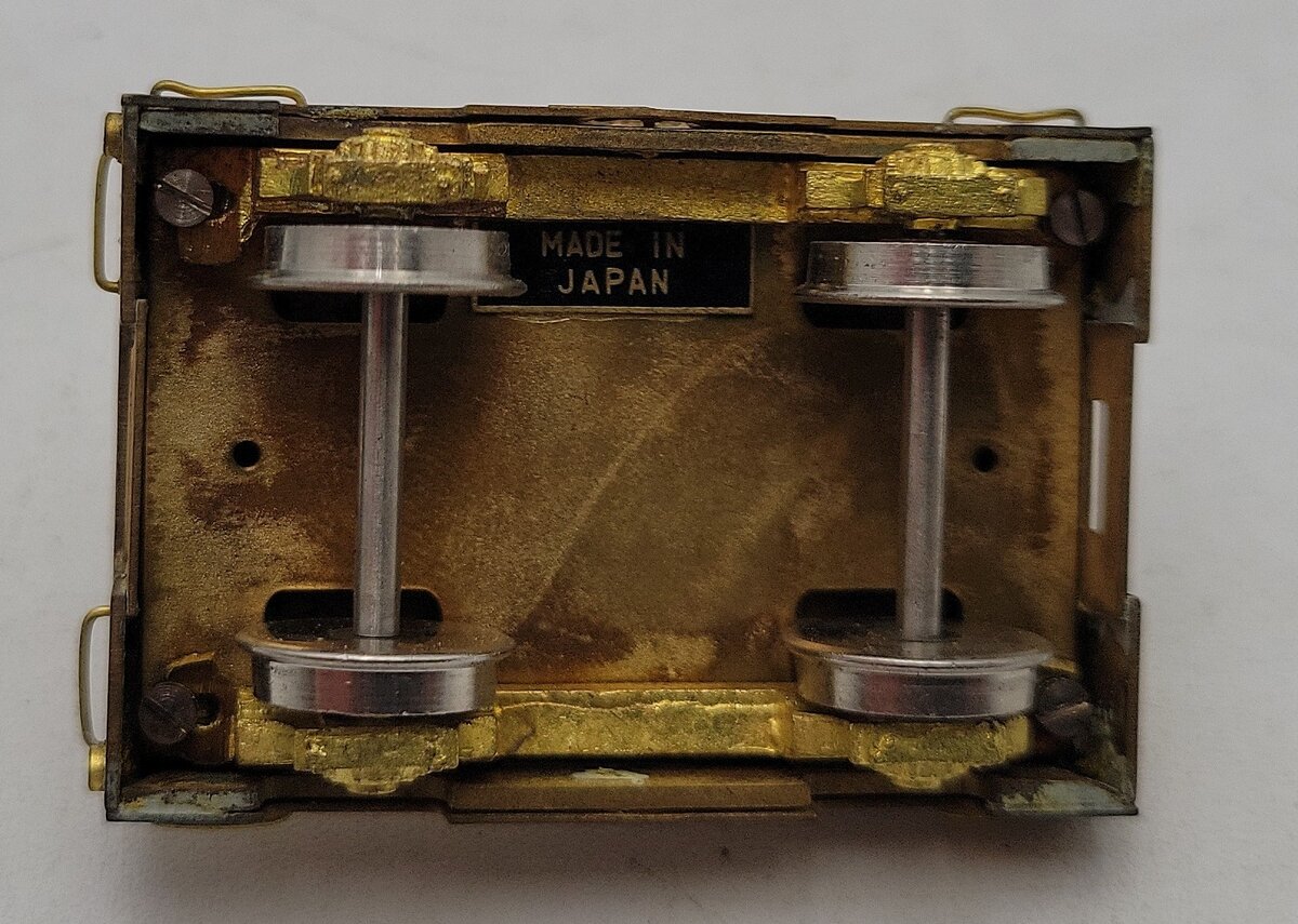 Hallmark Models HO Scale Brass 80,000 Test Weight Car EX/Box