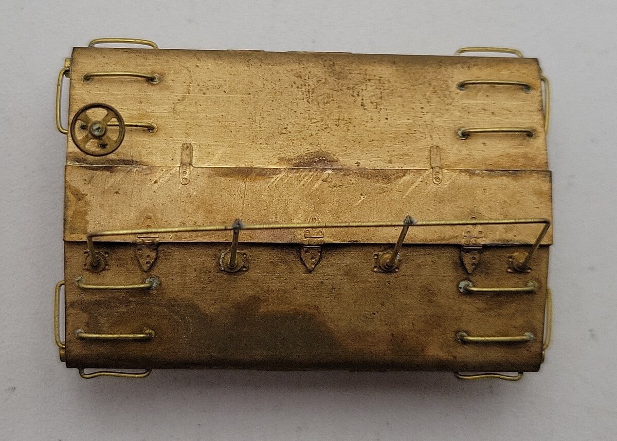 Hallmark Models HO Scale Brass 80,000 Test Weight Car EX/Box