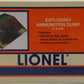 Lionel 6-24106 O Scale Exploding Ammunition Dump Kit LN/Box