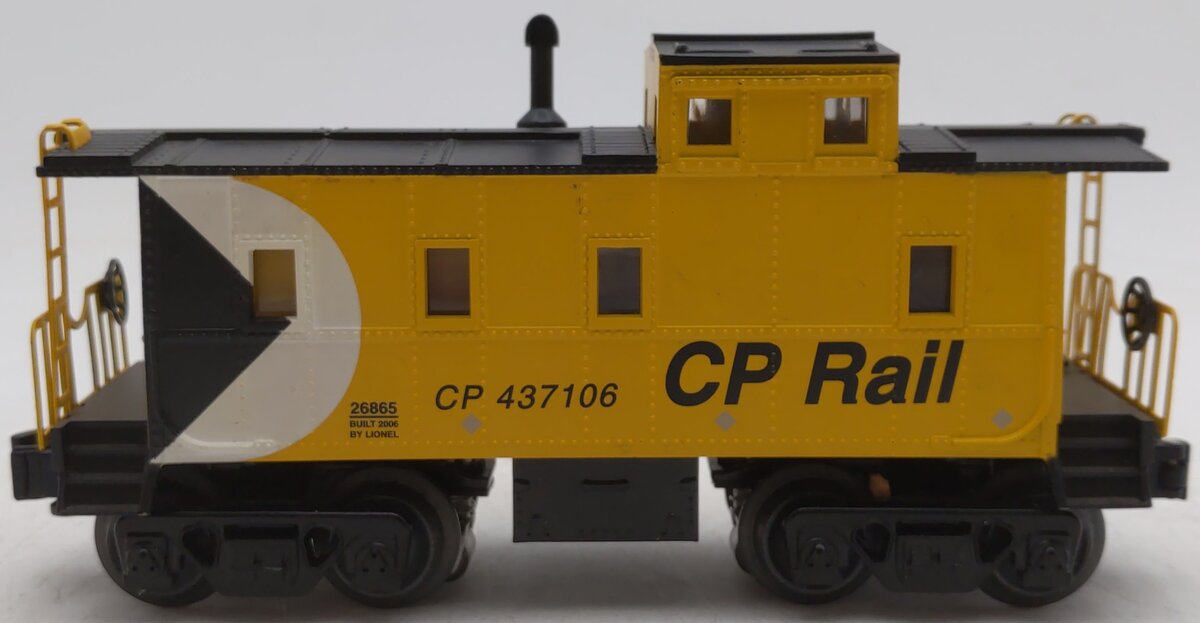 Lionel 6-26865 O Gauge CP Operating Animated Caboose #437106 EX/Box