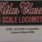 Atlas 7001 HO Scale B&M ALCO RS-3 Diesel Locomotive #1508 LN/Box