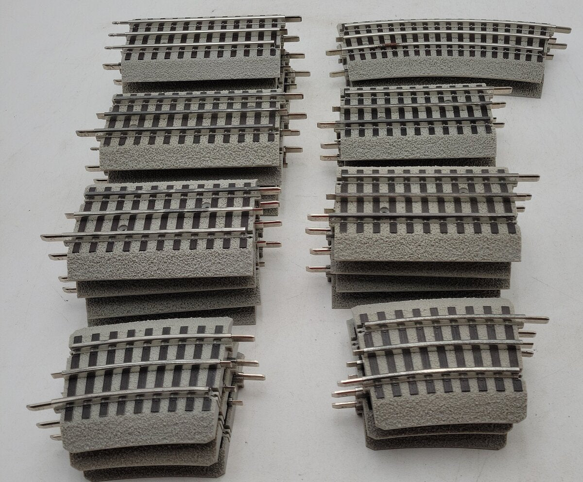 Lionel O Gauge FasTrack Sections: 6-12023, 6-12040, 6-12025, 6-12022 [27] EX