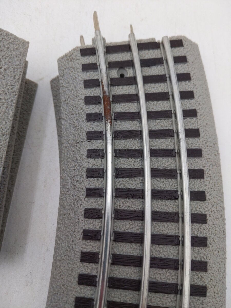 Lionel O Gauge FasTrack Sections: 6-12023, 6-12040, 6-12025, 6-12022 [27] EX