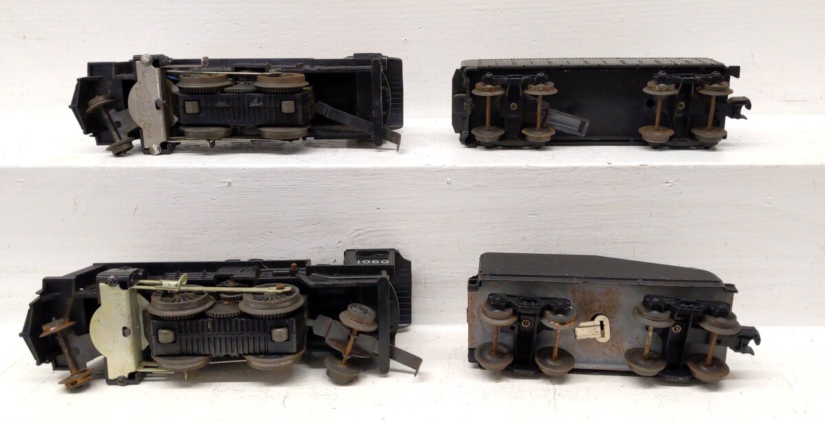 Lionel O Gauge Vintage Steam Locomotive & Tenders: 1060, 1061 [2] VG
