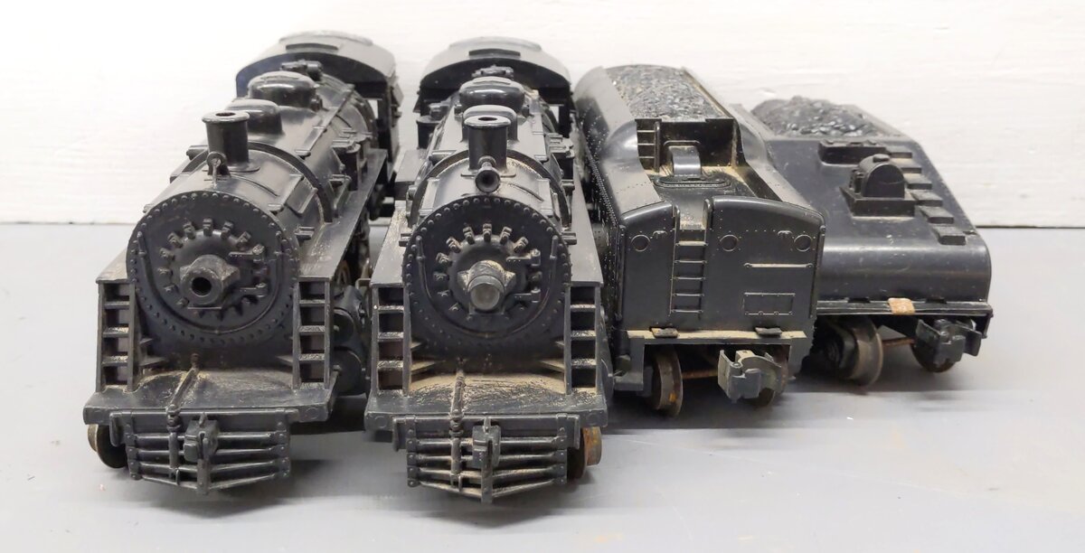 Lionel O Gauge Vintage Steam Locomotive & Tenders: 1060, 1061 [2] VG