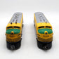 Lionel 6-8464 & 6-8465 O Gauge Rio Grande F3 AA Powered Diesel Locomotive Set VG