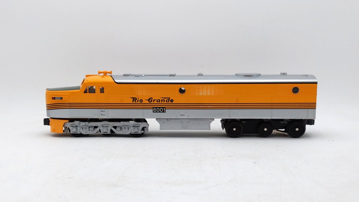 Williams 6001 O Gauge Rio Grande Non-Powered Diesel Locomotive VG