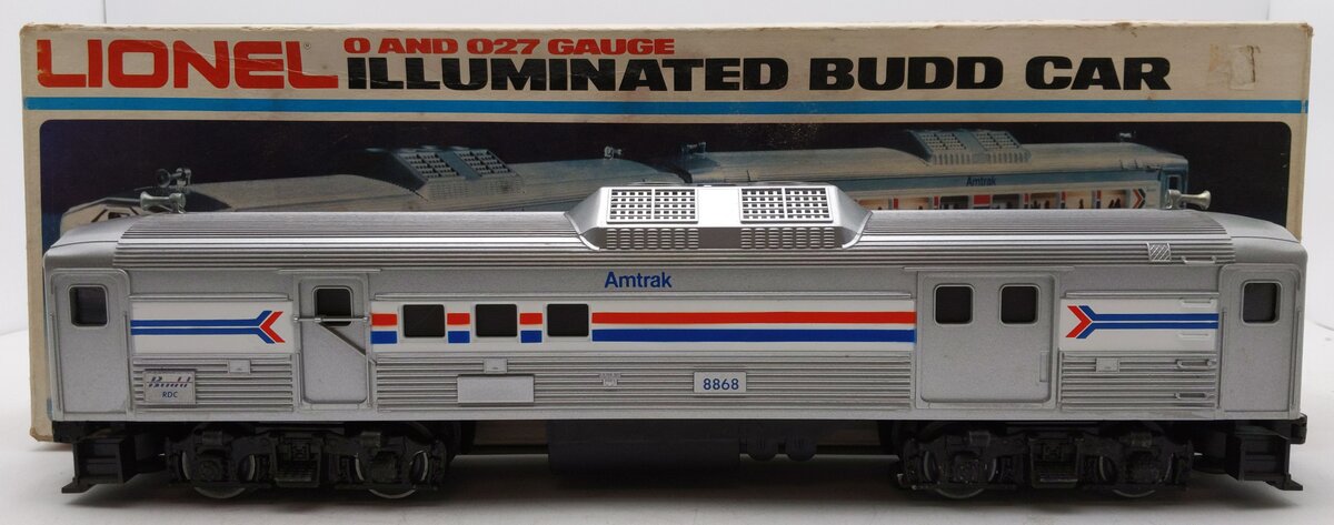 Lionel 6-8868 O Gauge Amtrak RDC-4 Powered Baggage/Mail Car #8868 EX/Box
