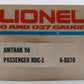 Lionel 6-8870 O Gauge Amtrak 90 RDC-1 Non-Powered Passenger #8870 EX/Box