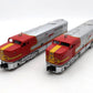 MTH 30-2150-1 Santa Fe Alco PA AA Diesel Engine Set w/PS1 #64/69 EX