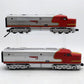 MTH 30-2150-1 Santa Fe Alco PA AA Diesel Engine Set w/PS1 #64/69 EX