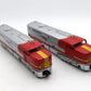 MTH 30-2150-1 Santa Fe Alco PA AA Diesel Engine Set w/PS1 #64/69 EX