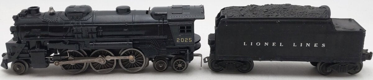 Lionel 2025 Vintage O 2-6-4 Die-Cast Steam Locomotive w/671W Tender VG