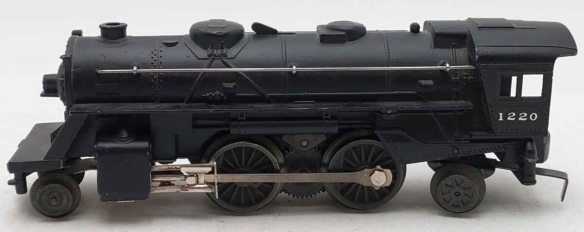 Lionel 1220 Vintage O 2-4-2 Scout Die-cast Steam Locomotive VG