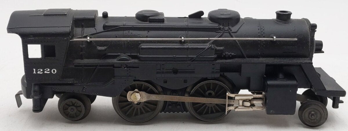 Lionel 1220 Vintage O 2-4-2 Scout Die-cast Steam Locomotive VG