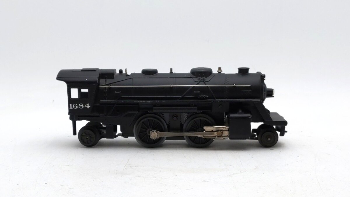 Lionel 1684 Vintage O Gauge Postwar 2-4-2 Steam Locomotive - Restored
