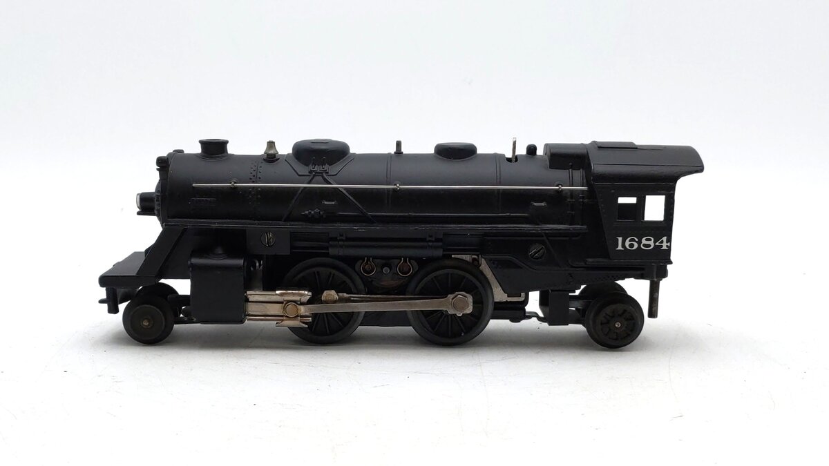 Lionel 1684 Vintage O Gauge Postwar 2-4-2 Steam Locomotive - Restored