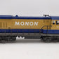 Lionel 6-8155 O Gauge Monon U36B Diesel Locomotive EX
