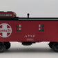 MTH 33-7804 O Gauge Santa Fe Woodsided Caboose #1351 EX