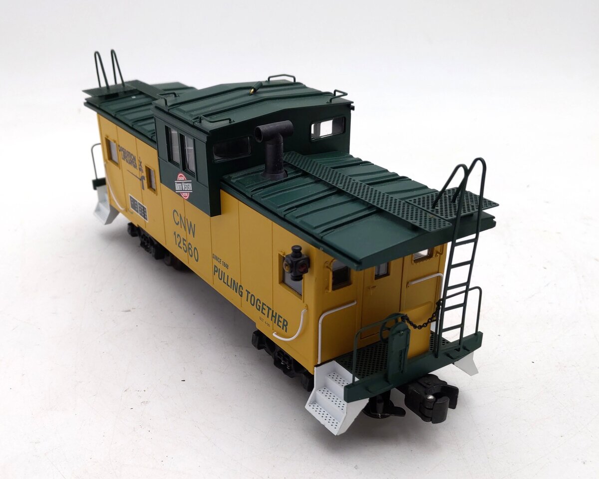 K-Line K613-1311 O Gauge Chicago & North Western Extended Vision Caboose #12560 EX