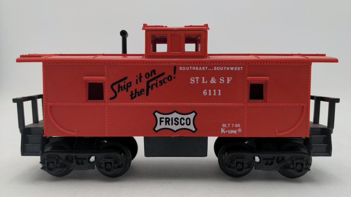 K-Line K6111 O Gauge Frisco Caboose VG