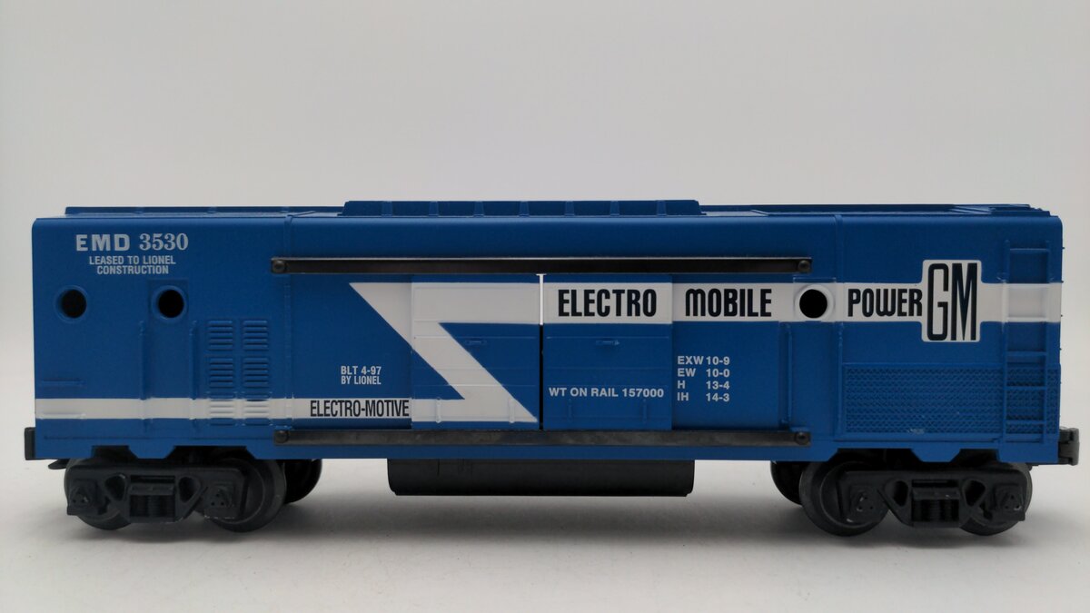 Lionel 3530 O Gauge EMD Electromotive #3530 EX
