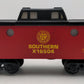 Lionel 6-16504 O Lighted Southern Caboose EX