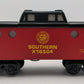 Lionel 6-16504 O Lighted Southern Caboose EX