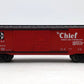 MTH 30-4187A O Gauge ATSF "The Chief" Double Door Boxcar #29999 EX